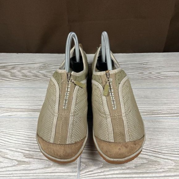 Merrell Lorelei Zip Up Slip On Comfort Mesh Deep Tan Shoe Womens 7 - Picture 2 of 9